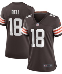 David Bell Cleveland Browns Womens Game Jersey - Brown Nfl