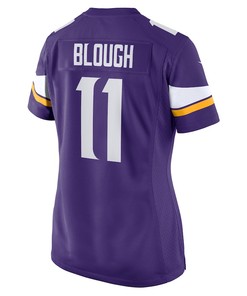 David Blough 11 Minnesota Vikings Women's Home Game Player Jersey - Purple