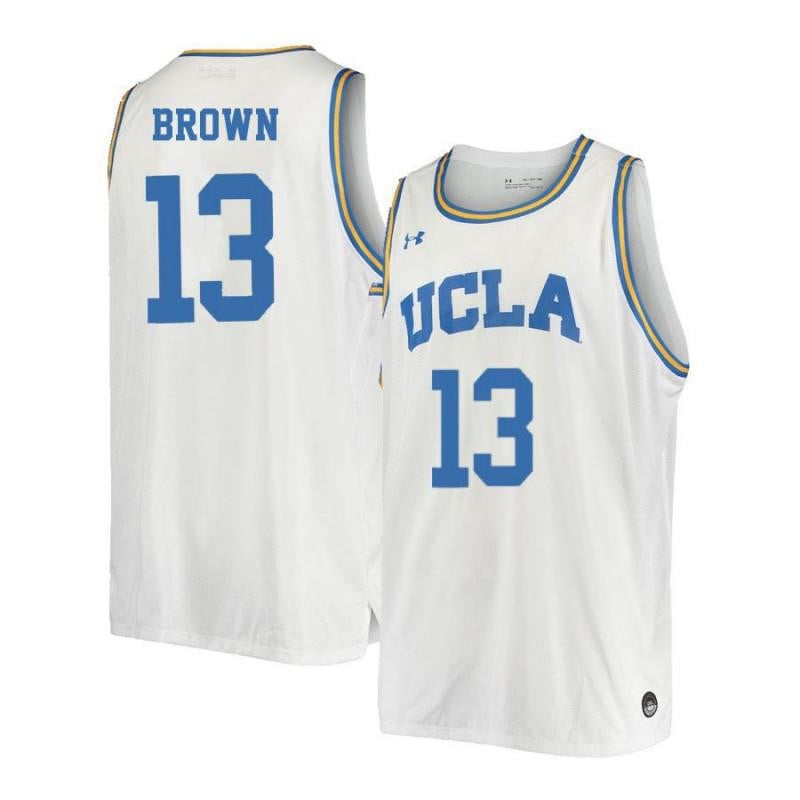 David Brown 13 UCLA Bruins Retro Elite Basketball Men Jersey - White