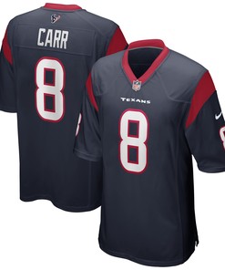 David Carr Houston Texans Game Retired Player Jersey - Navy Nfl
