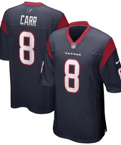 David Carr Houston Texans Nike Game Retired Player Jersey - Navy