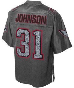 David Johnson Arizona Cardinals Nfl Pro Line Fashion Static Jersey - Gray