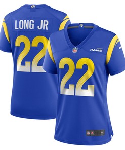 David Long Jr. Los Angeles Rams Womens Game Player Jersey - Royal Nfl