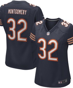 David Montgomery Chicago Bears Womens Game Jersey - Navy Nfl