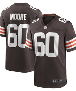 David Moore Cleveland Browns Game Jersey - Brown Nfl