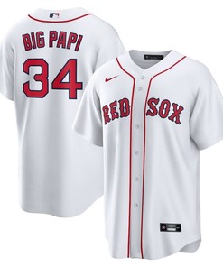 David Ortiz Boston Red Sox Big Papi 34 Men Jersey - White