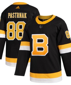David Pastrnak Boston Bruins Adidas Alternate Authentic Player Jersey - Black Nhl
