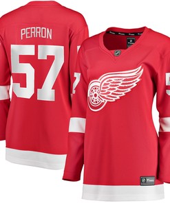 David Perron Detroit Red Wings Fanatics Branded Womens Home Breakaway Player Jersey - Red Nhl