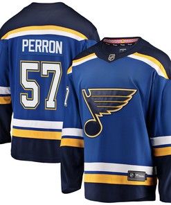 David Perron St. Louis Blues Fanatics Branded Breakaway Player Jersey - Blue Nhl