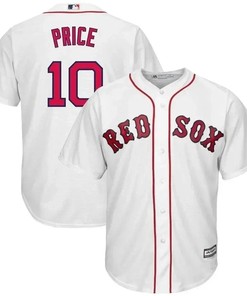 David Price Boston Red Sox Official Cool Base Player Jersey - White