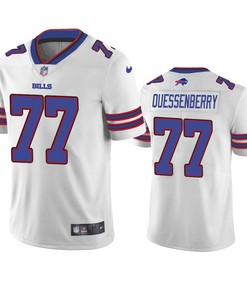 David Quessenberry 77 Buffalo Bills White Vapor Limited Jersey