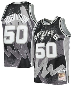 David Robinson San Antonio Spurs Mitchell & Ness Hardwood Classics 1998-99 Hyper Hoops Swingman Jersey - Black Nba