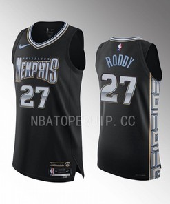 David Roddy 27 Memphis Grizzlies 2022-23 City Edition Jersey Black