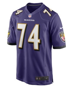David Sharpe Baltimore Ravens Game Player Jersey - Purple