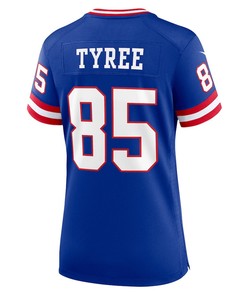 David Tyree New York Giants Women's Classic Retired Player Game Jersey - Royal