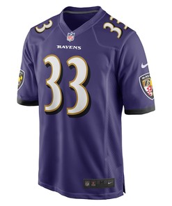 David Vereen Baltimore Ravens Player Game Jersey - Purple