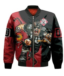 Davidson Wildcats Bomber Jacket Football Go On - NCAA