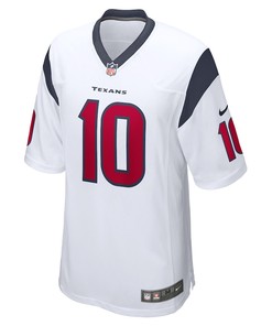 Davis Mills Houston Texans Game Player Jersey - White