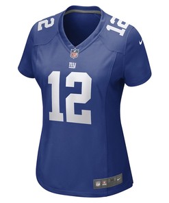 Davis Webb New York Giants Women's Game Player Jersey - Royal
