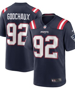 Davon Godchaux New England Patriots Game Jersey - Navy Nfl