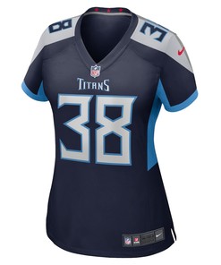 Davontae Harris Tennessee Titans Women's Home Game Player Jersey - Navy