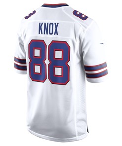 Dawson Knox 88 Buffalo Bills Away Game Player Jersey - White