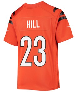 Dax Hill 23 Cincinnati Bengals Super Bowl LVII Champions Youth Alternate Game Jersey - Black