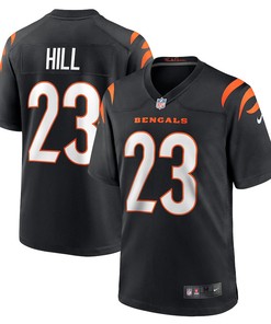 Daxton Hill 23 Cincinnati Bengals 2022 Draft First Round Pick Game Jersey In Black