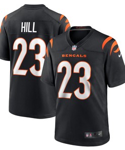 Daxton Hill Cincinnati Bengals 2022 Nfl Draft First Round Pick Game Jersey - Black