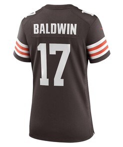Daylen Baldwin Cleveland Browns Women's Game Player Jersey - Brown