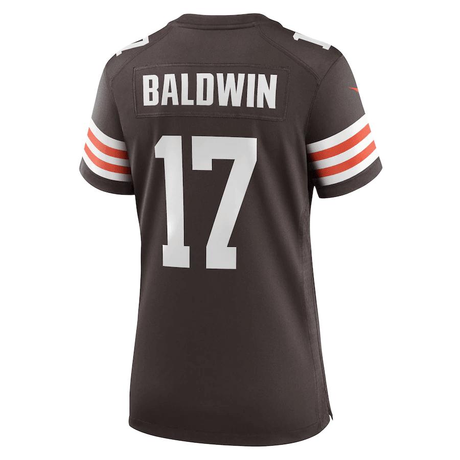 Daylen Baldwin Cleveland Browns Women's Game Player Jersey - Brown