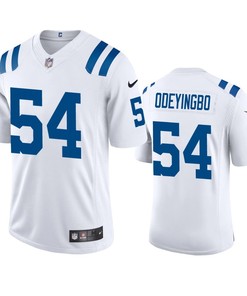 Dayo Odeyingbo Indianapolis Colts 54 White Vapor Limited Jersey
