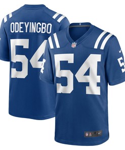 Dayo Odeyingbo Indianapolis Colts Game Jersey - Royal Nfl