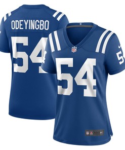 Dayo Odeyingbo Indianapolis Colts Womens Game Jersey - Royal Nfl