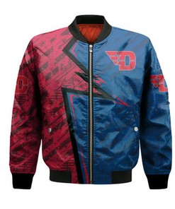 Dayton Flyers Bomber Abstract Pattern Sport- NCAA