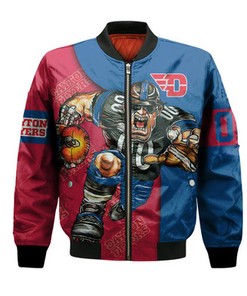 Dayton Flyers Bomber Jacket Football Go On - NCAA