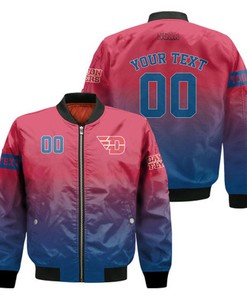 Dayton Flyers Fadded Bomber Jacket - NCAA