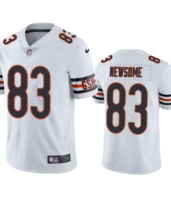 Dazz Newsome 83 Chicago Bears White Vapor Limited Jersey
