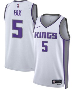 De'Aaron Fox 5 Sacramento Kings Men 2022/23 Swingman Jersey - Association Edition