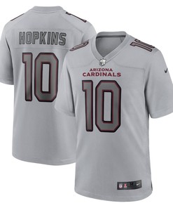 DeAndre Hopkins 10 Arizona Cardinals Atmosphere Fashion Game Jersey - Gray
