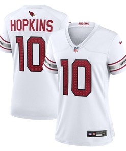 DeAndre Hopkins 10 Arizona Cardinals Women's Game Player Jersey - White