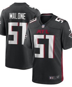 DeAngelo Malone Atlanta Falcons Game Player Jersey - Black