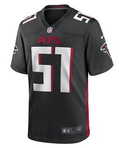 DeAngelo Malone Atlanta Falcons Game Player Jersey - Black
