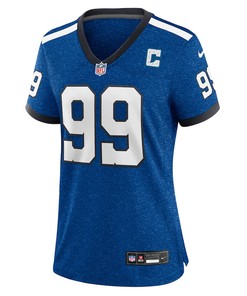DeForest Buckner 99 Indianapolis Colts Indiana Nights Alternate Game Women Jersey - Royal