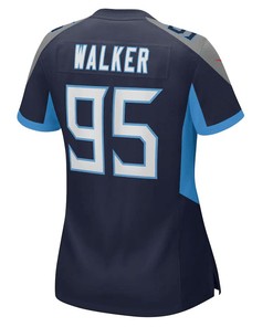 DeMarcus Walker Tennessee Titans Women's Game Player Jersey - Navy