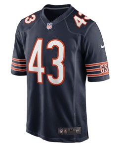DeMarquis Gates Chicago Bears Game Player Jersey - Navy