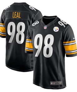 DeMarvin Leal Pittsburgh Steelers Game Player Jersey - Black