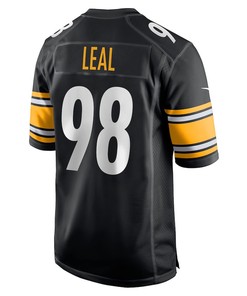 DeMarvin Leal Pittsburgh Steelers Game Player Jersey - Black