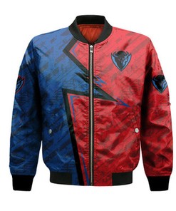 DePaul Blue Demons Bomber Abstract Pattern Sport- NCAA