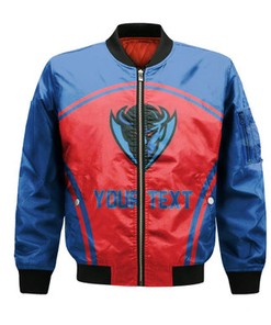 DePaul Blue Demons Bomber Curve Style Sport- NCAA
